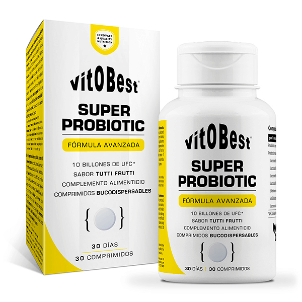 Super Probiotic en 30 tabletas suplemento de la sección probioticos de la marca VitoBest