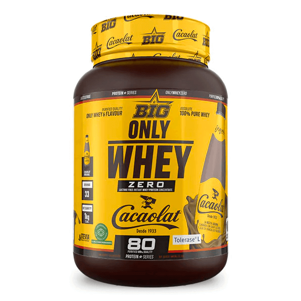 Only Whey Cacaolat Edición Limitada envase de 1kg del fabricante BIG de la categoría proteina de suero whey