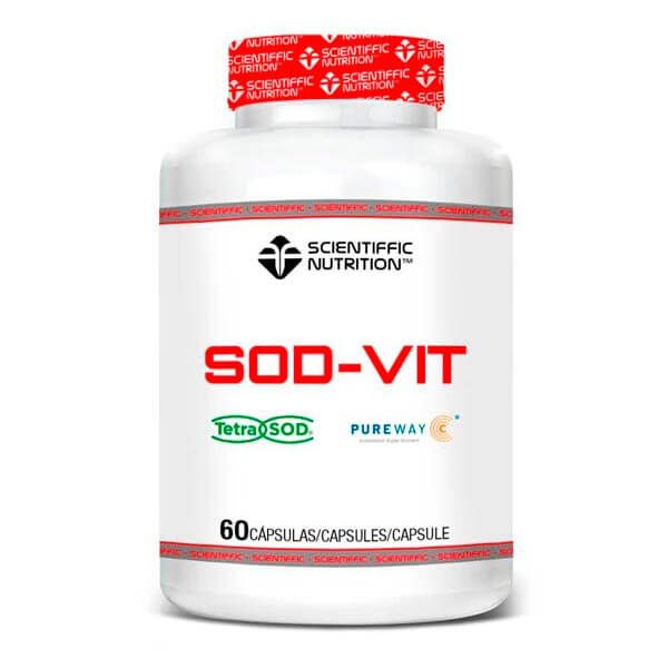 SOD-VIT de 60 cápsulas de Scientiffic Nutrition en la sección de antioxidantes
