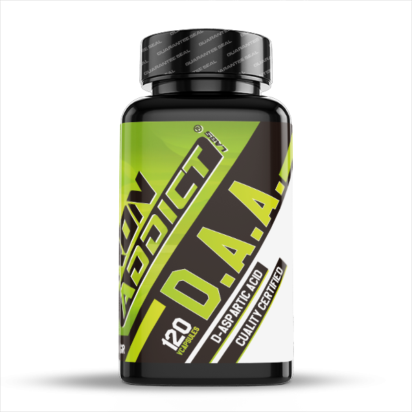 DAA bote de Ácido aspártico hecho por Iron Addict Labs de la categoría complejos testosterona