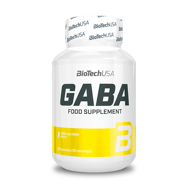 Gaba presentación de 60 cápsulas de la categoría anti-estrés del fabricante Biotech USA