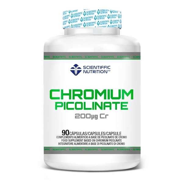 Picolinato de Cromo presentación de 90 cápsulas por Scientiffic Nutrition de la sección otros quemadores
