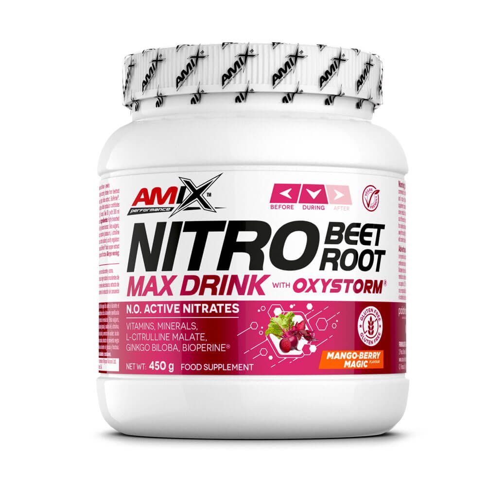 Nitro Beet Root Max Drink (Nitrato de beterraba)