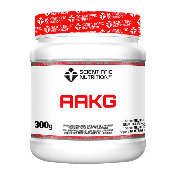 AAKG envase de 300g - arginina por Scientiffic Nutrition