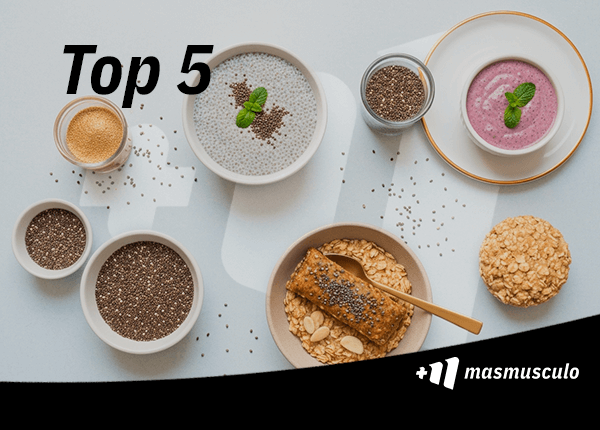 Las 5 mejores recetas fitness con chía