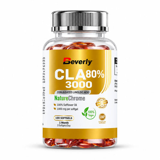 CLA 80% 3000 da marca Beverly Nutrition em L-Carnitina e cafeína