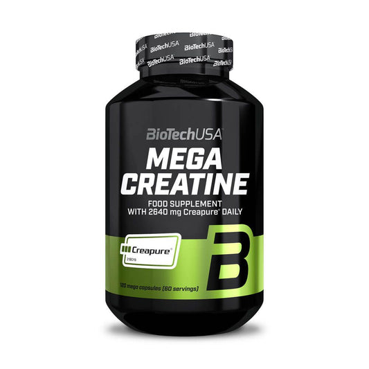 Mega Creatina (Creapure®) em cápsulas da marca Biotech USA em Creatina Creapure®