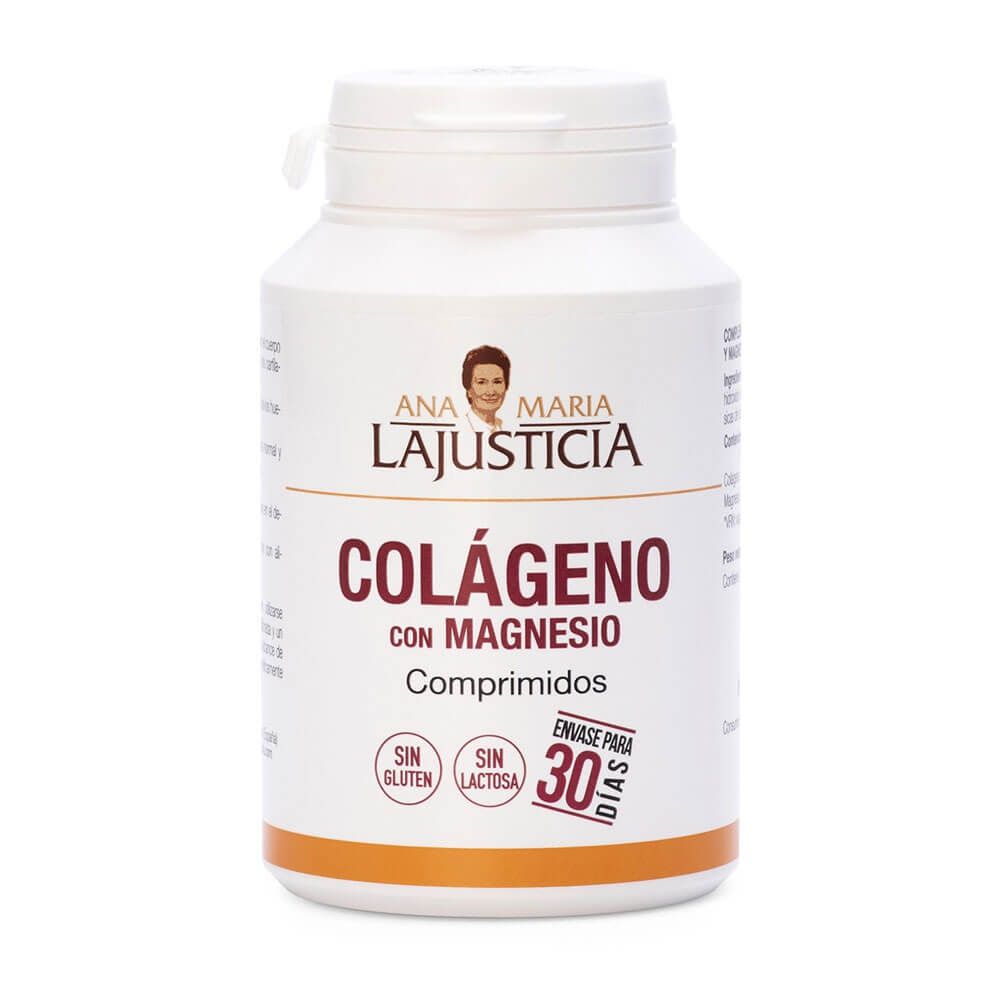 Colagénio com Magnésio em comprimidos Ana Maria Lajusticia