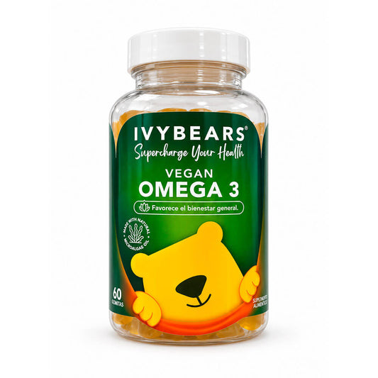 Vegan Omega 3 Gummies da marca Ivybears em Nutrição desportiva