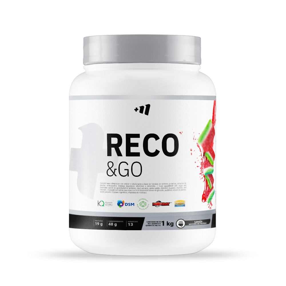 Reco &Go en 1kg en la sección de recuperación de la marca Masmusculo Supplements