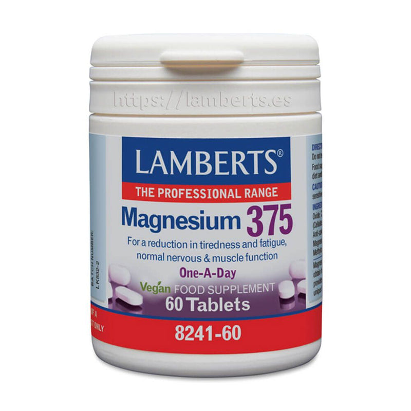 Magnésio 375mg - Lamberts 0