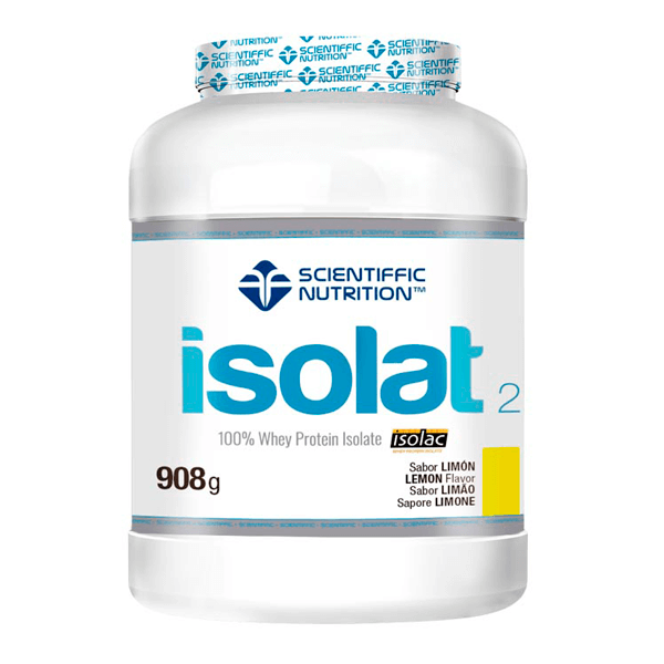 Isolat 2.0 de 908g de la marca Scientiffic Nutrition en la sección de proteína de aislado de suero isolate
