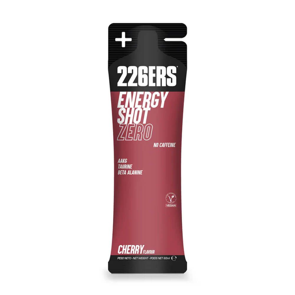 Gel Energy Shot Zero presentación de 60ml hecho por 226ERS suplemento de la sección energéticos