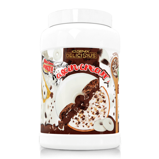 Creme de caseína (com toppings) da marca IO.Genix em IO.Genix