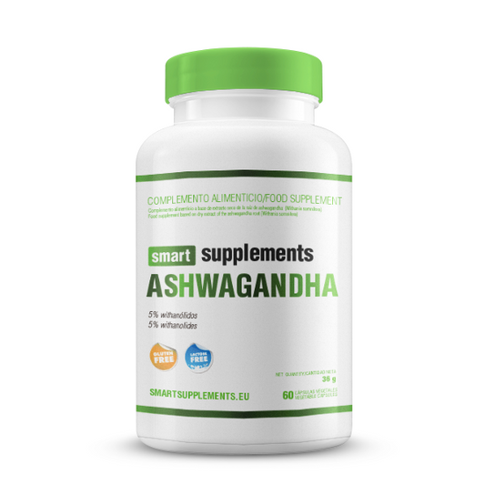 Ashwagandha 500mg da marca Smart Supplements em Smart Supplements