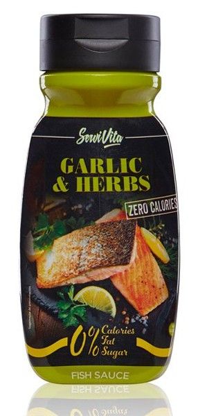 Molho de ervas e alho 0% da marca Servivita em Molhos e xaropes