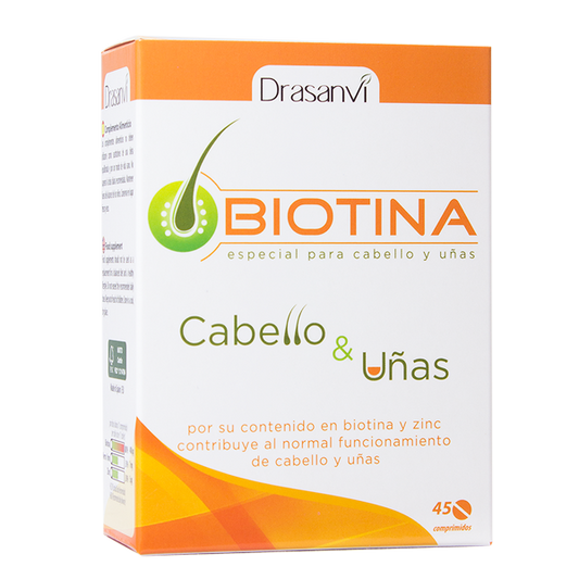 Biotina 400mcg da marca Drasanvi em Vitaminas e Minerais