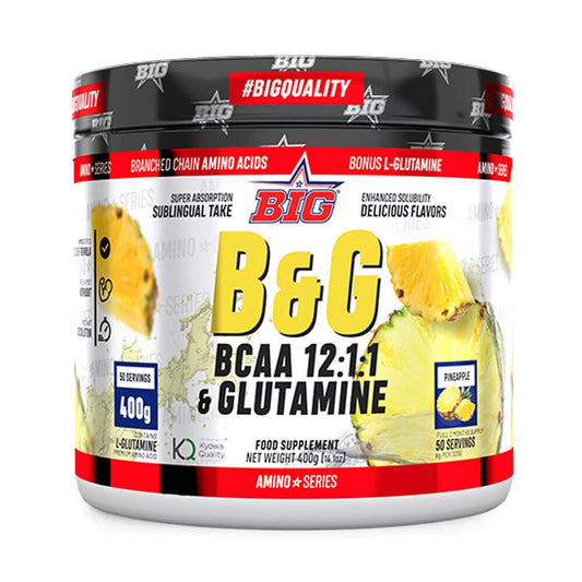 B&G 12:1:1 (BCAA+Glutamina) da marca BIG em Aminoácidos