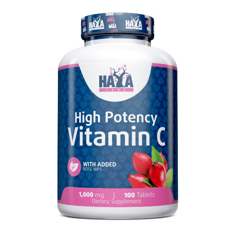 Vitamina C com Rose Hips de Alto Grau 1000mg - Haya Labs 0