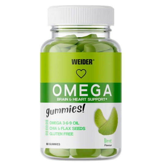 Gomas de Ómega 3 da marca Weider em Weider