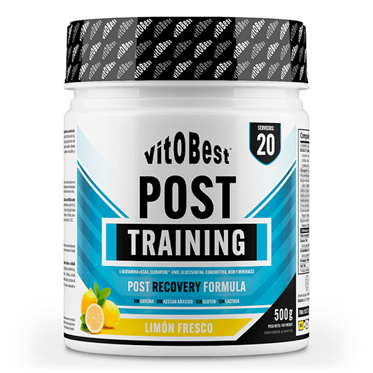 Pós-treino da marca VitoBest em Pré / Intra / Pós