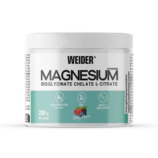 Magnésio em pó da marca Weider em Weider