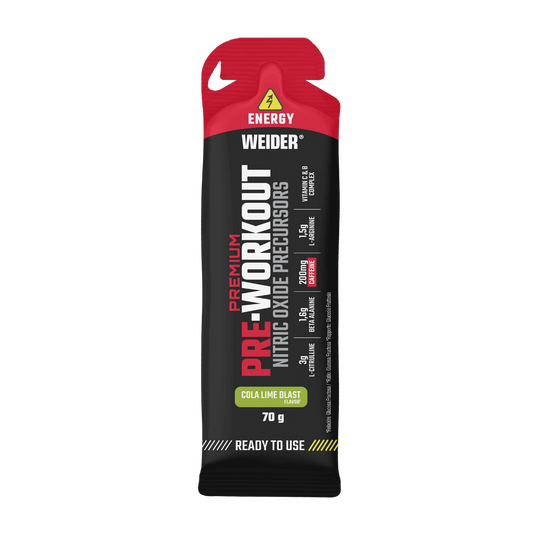 Gel Pré-Treino da marca Weider em Pré-treino