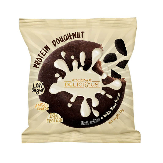 Rosquinha proteica da marca IO.Genix em IO.Genix