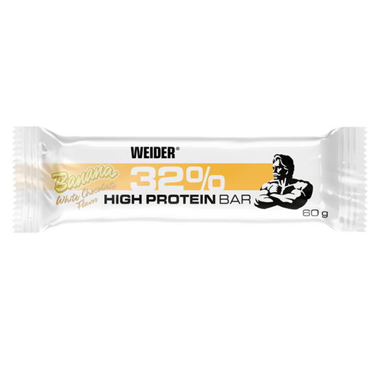 Barra proteica 32% da marca Weider em Weider
