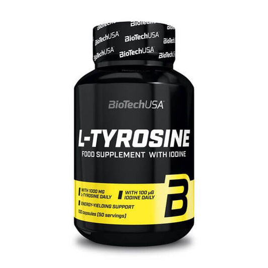 L-Tirosina 1000mg da marca Biotech USA em Biotech USA
