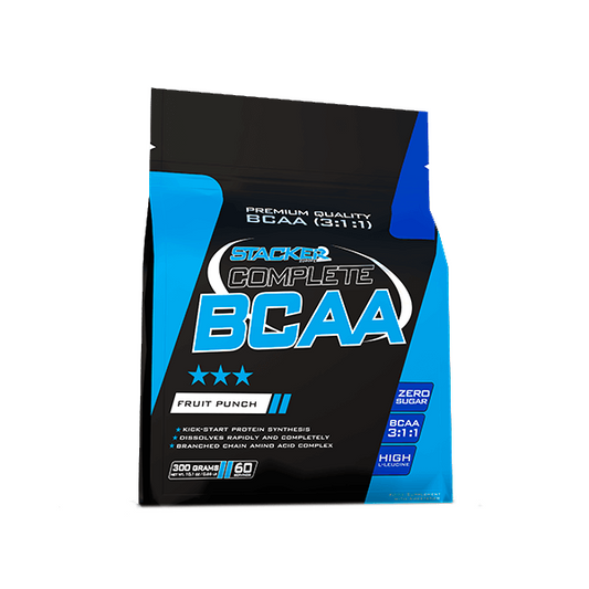 BCAA Completo da marca Stacker Europe em Aminoácidos