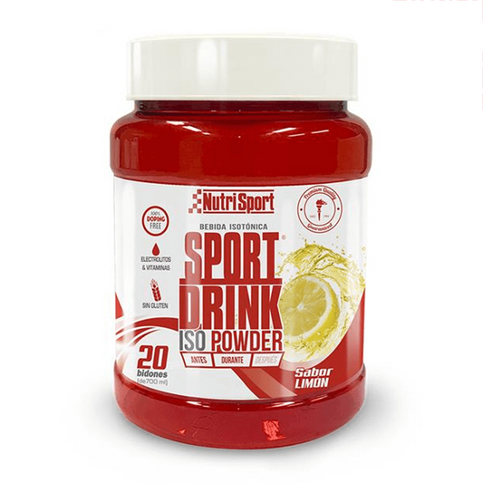 Pó isotónico para bebida desportiva da marca Nutrisport em Hidratação