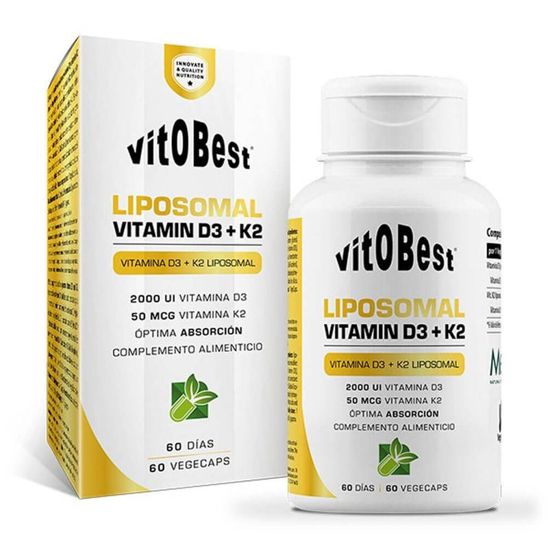 Vitamina D3 + K2 Lipossomal - VitoBest 0