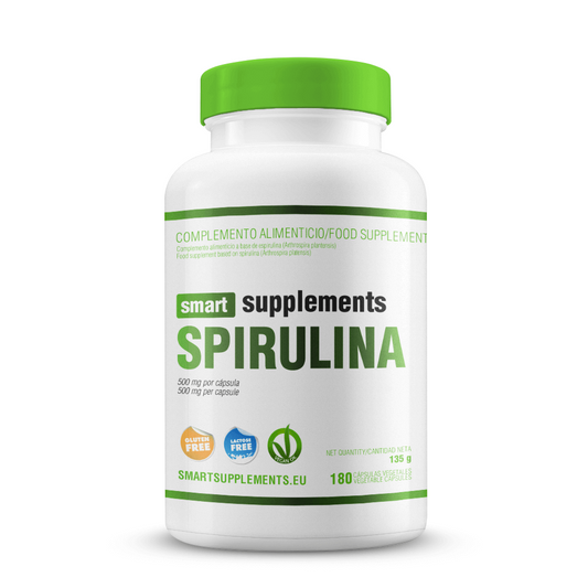 Espirulina 500mg da marca Smart Supplements em Espirulina