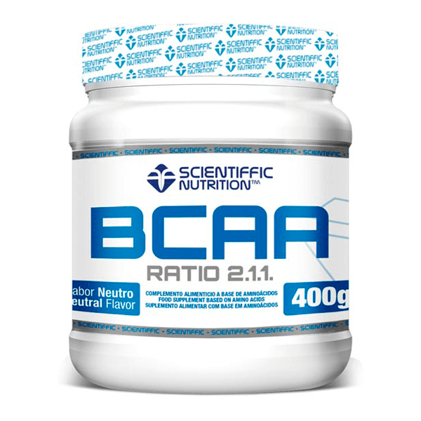 BCAA 2:1:1 envase de 400g de la sección bcaa ramificados por Scientiffic Nutrition