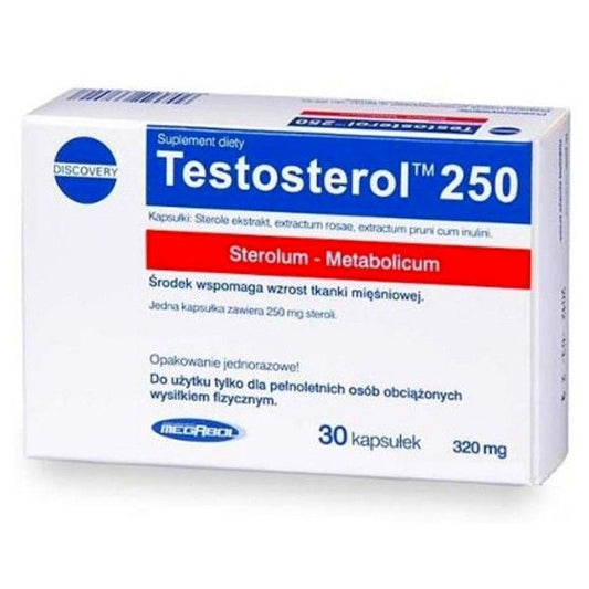 Testosterol 250 da marca Megabol em Complexos de testosterona