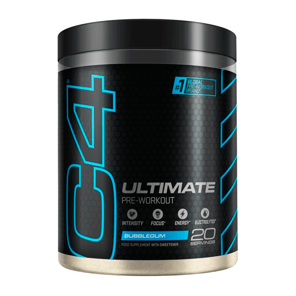 C4 Ultimate en 20 servicios de la sección pre entreno de la marca Cellucor