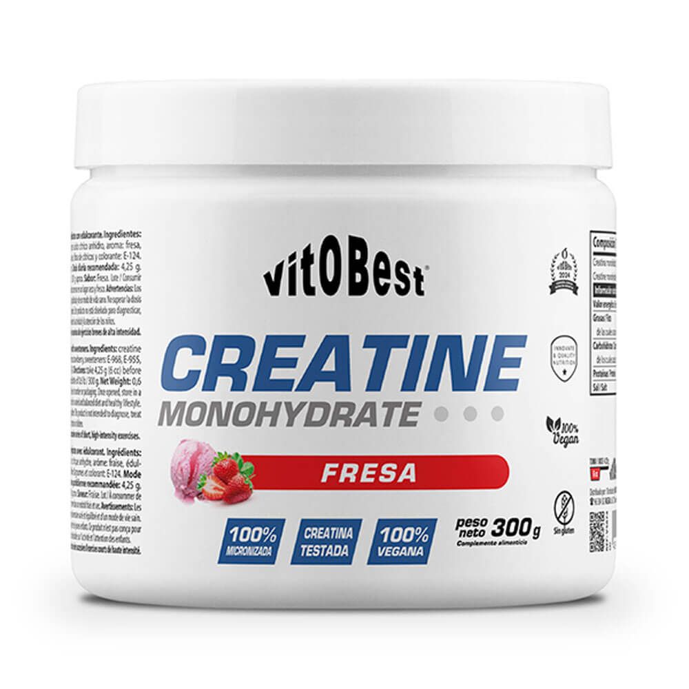 Creatina Monohidrato presentación de 300g hecho por VitoBest