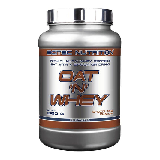 Aveia e Whey da marca Scitec Nutrition em Scitec Nutrition