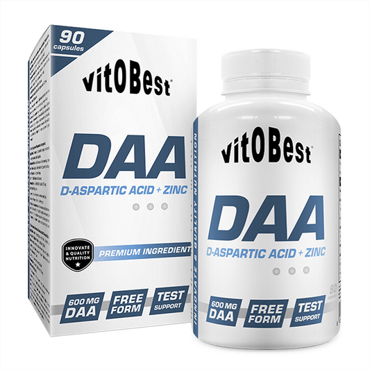 DAA Ácido Aspártico + Zinco da marca VitoBest em Extractos botânicos e minerais
