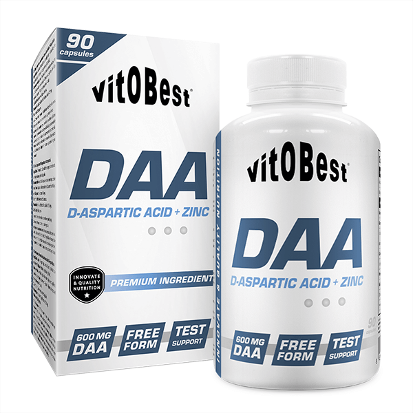 DAA Ácido Aspártico + Zinco - VitoBest 0