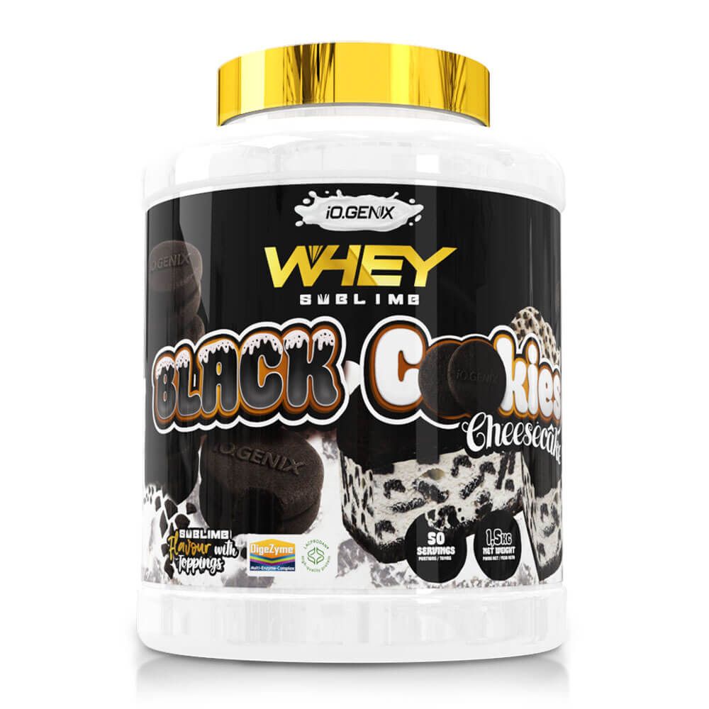 Whey Sublime presentación de 1.5kg de IO.Genix suplemento de proteina de suero whey