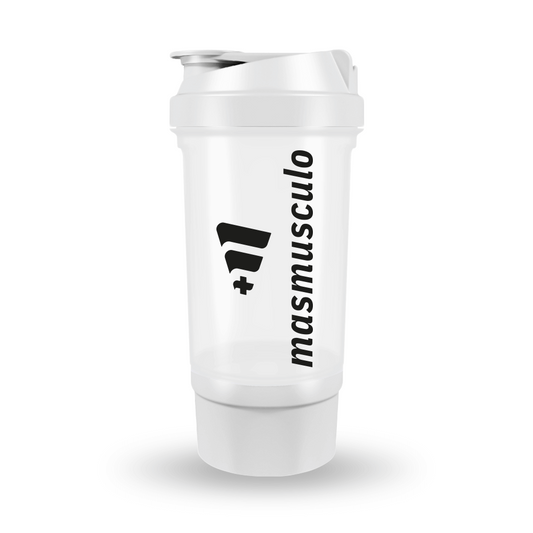 Copo Misturador com Compartimento da marca Masmusculo em Shakers