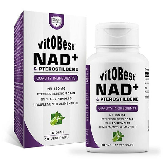 NAD+ & Pterostilbene da marca VitoBest em Saúde e bem-estar