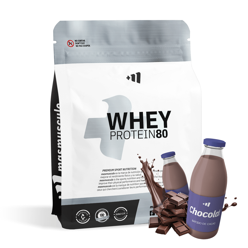 Whey Protein80 (Envase de Recarga) - 3 Kg [Masmusculo] Reducción de plásticos