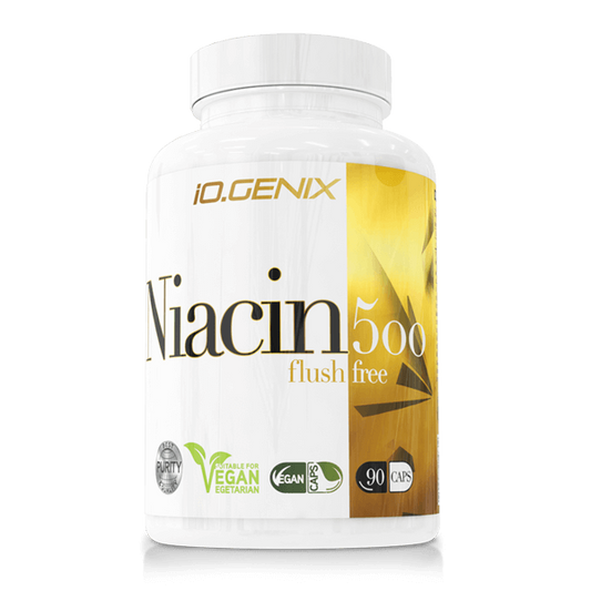 Niacina 500 da marca IO.Genix em Aminoácidos