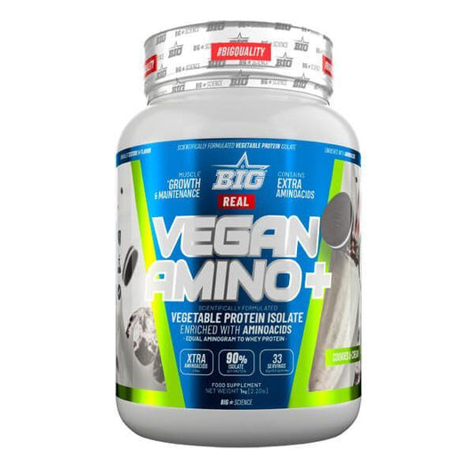 Real Vegan Amino+ da marca BIG em Proteína vegetal e vegan