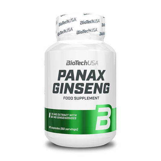 Ginseng Panax da marca Biotech USA em Vigorizantes