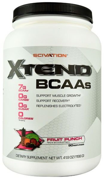 Xtend BCAAs da marca Scivation em Aminoácidos