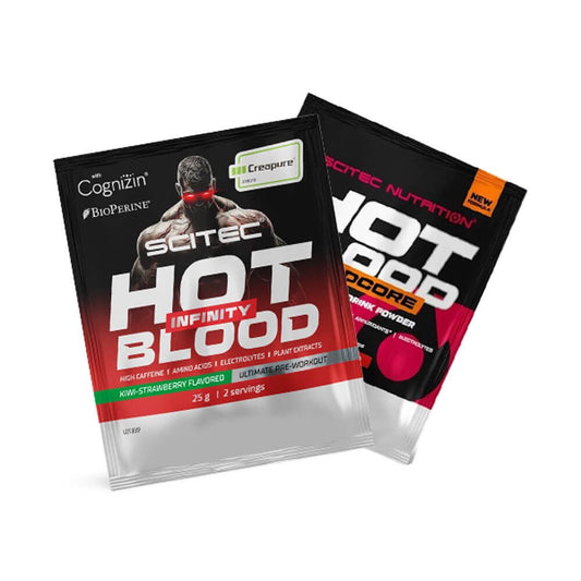 Amostra de pré-treino da marca Scitec Nutrition em Pré-treino